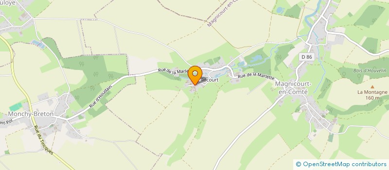 localisation de l'entreprise MONSIEUR ACHILLE VIART à MAGNICOURT-EN-COMTE
