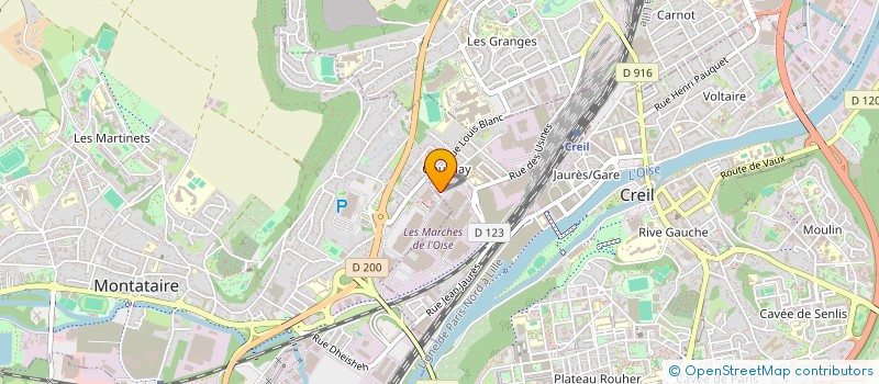 localisation de l'entreprise MONSIEUR ACHIM ZITOUNI  CREIL