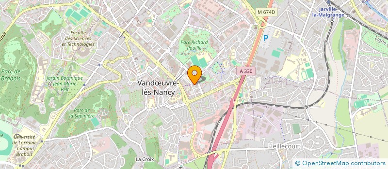 localisation de l'entreprise MONSIEUR ACHOT ADILIAN  VANDUVRE-LES-NANCY