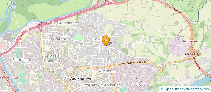 localisation de l'entreprise MONSIEUR ACHOT EPREMIAN  VAULX-EN-VELIN