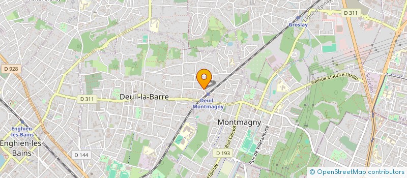 localisation de l'entreprise MONSIEUR ACHOUR ATEK  DEUIL-LA-BARRE