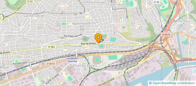 localisation de l'entreprise MONSIEUR ACHOUR BOUSSAID  LE HAVRE