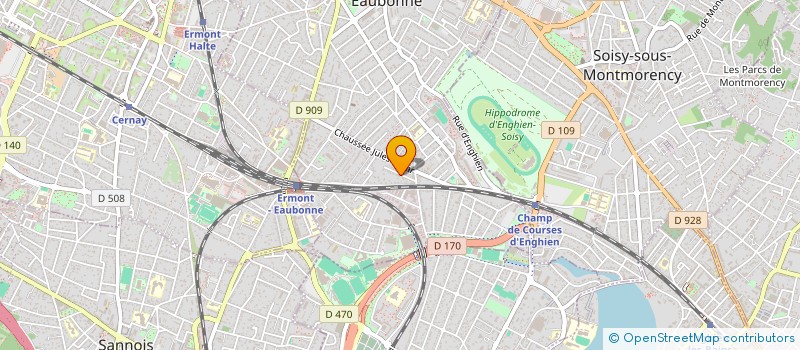 localisation de l'entreprise MONSIEUR ACHOUR BOUYACOUB à EAUBONNE