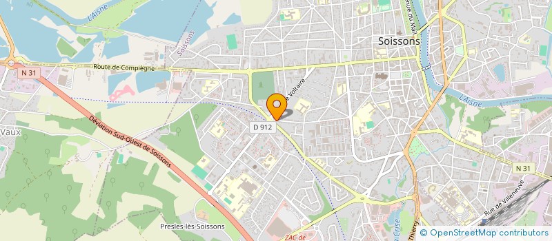 localisation de l'entreprise MONSIEUR ACHOUR DEGHRAR à SOISSONS