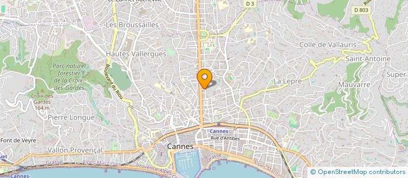 localisation de l'entreprise MONSIEUR ACHOUR DOUADI  CANNES