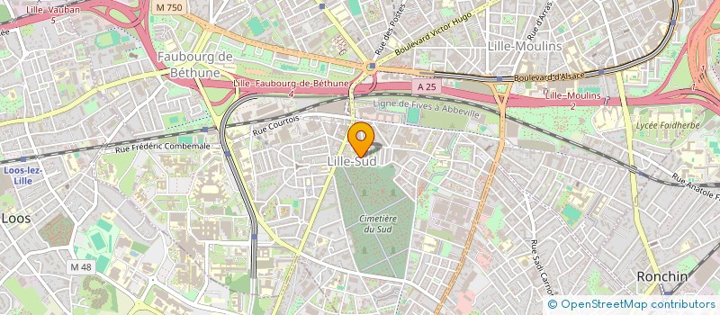 localisation de l'entreprise MONSIEUR ACHOUR ESAIFI à LILLE