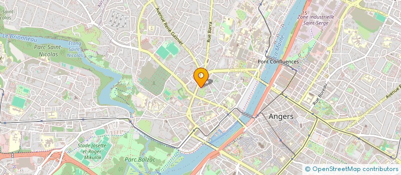 localisation de l'entreprise MONSIEUR ACHOUR GUESMIA  ANGERS