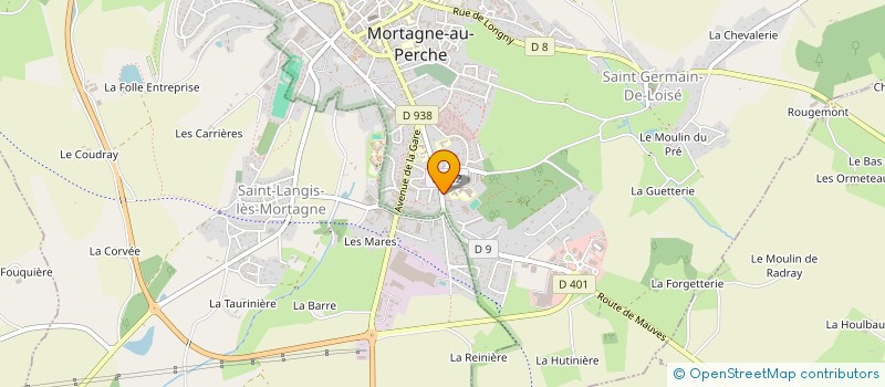 localisation de l'entreprise MONSIEUR ACHOUR LADJIMI à MORTAGNE-AU-PERCHE