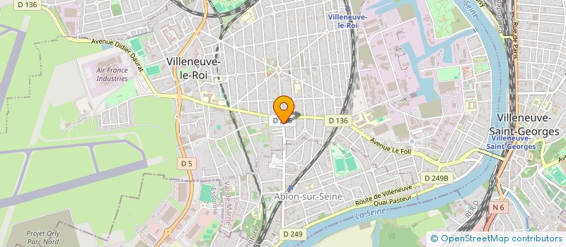 localisation de l'entreprise MONSIEUR ACHOUR MOUMAN  VILLENEUVE-LE-ROI