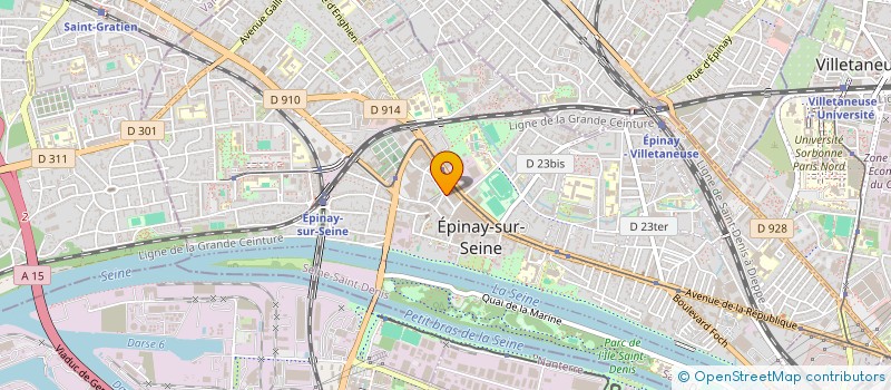 localisation de l'entreprise MONSIEUR ACHOUR NAIT SADA à EPINAY-SUR-SEINE
