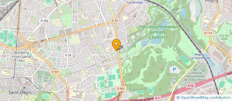 localisation de l'entreprise MONSIEUR ACHOUR OULABBASSI  SAINT-DENIS