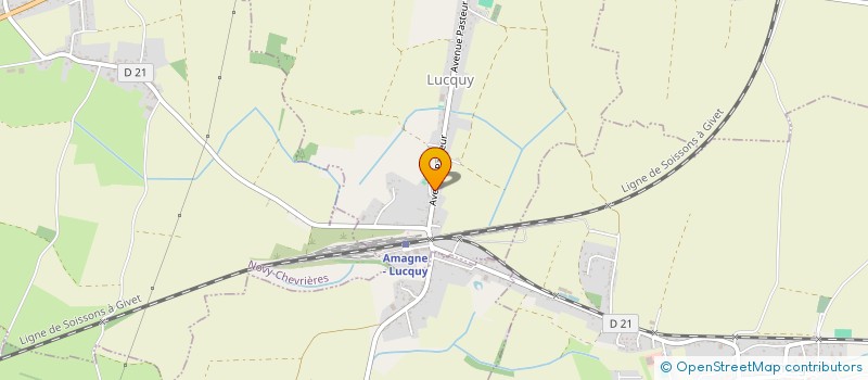 localisation de l'entreprise MONSIEUR ACHOUR TEMZI  LUCQUY