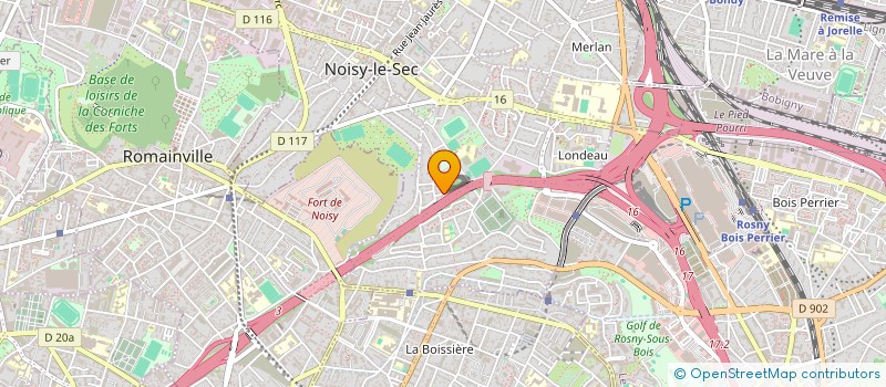 localisation de l'entreprise MONSIEUR ACHOUR ZERIZER à NOISY-LE-SEC