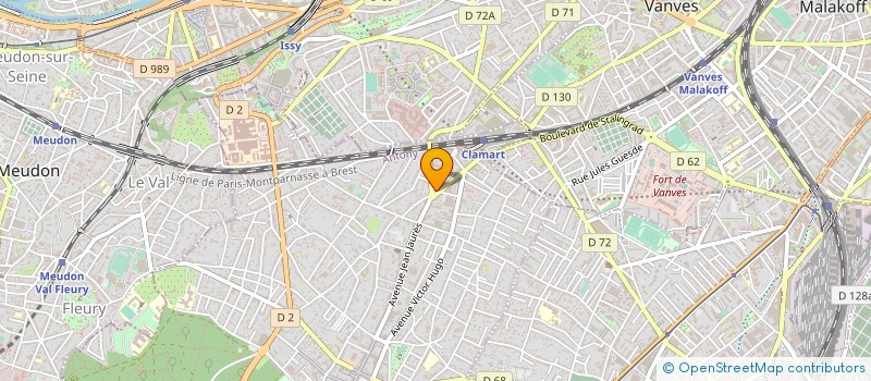 localisation de l'entreprise MONSIEUR ACHOUR ZERROU à CLAMART