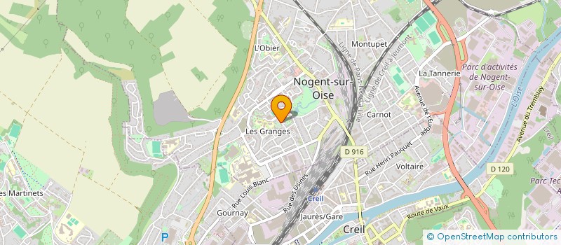 localisation de l'entreprise MONSIEUR ACHRAF ABOUHAFS  NOGENT-SUR-OISE