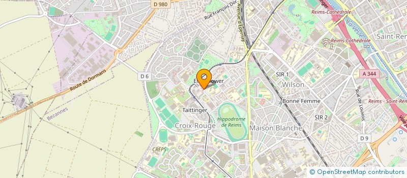 localisation de l'entreprise MONSIEUR ACHRAF AIT EL MAATI  REIMS