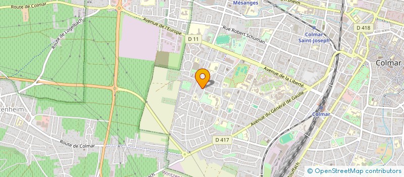 localisation de l'entreprise MONSIEUR ACHRAF AMRI  COLMAR