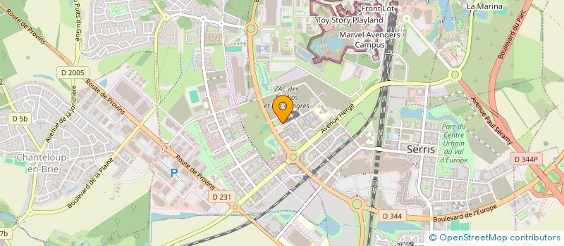 localisation de l'entreprise MONSIEUR ACHRAF AYARI  CHESSY