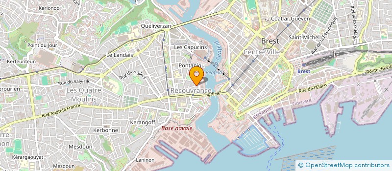 localisation de l'entreprise MONSIEUR ACHRAF BATTOUR à BREST