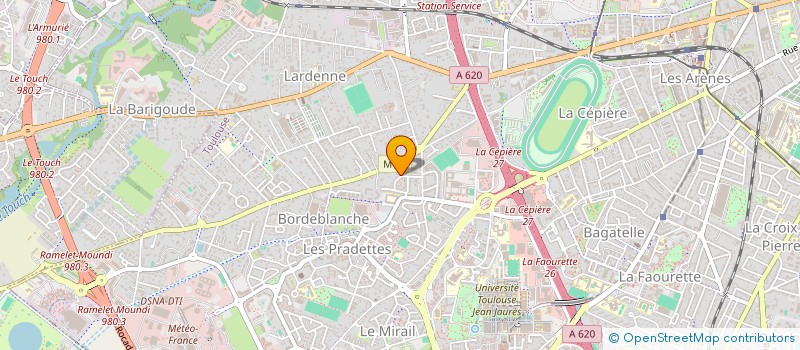 localisation de l'entreprise MONSIEUR ACHRAF BELALIA à TOULOUSE