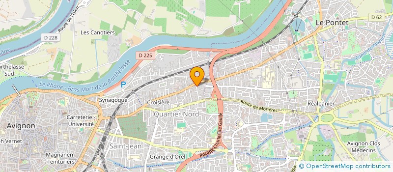 localisation de l'entreprise MONSIEUR ACHRAF BELBSAITA  AVIGNON