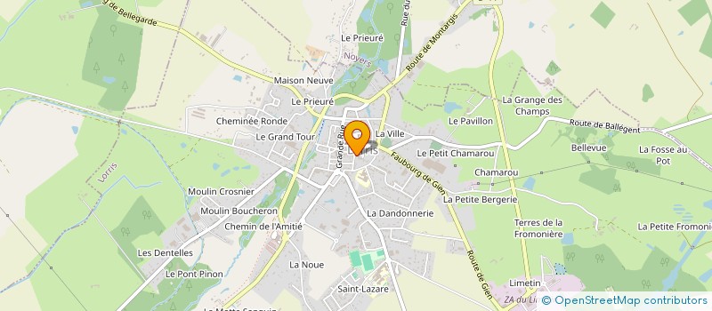 localisation de l'entreprise MONSIEUR ACHRAF BELHAJ à LORRIS