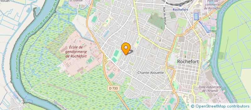 localisation de l'entreprise MONSIEUR ACHRAF BEN ALI  ROCHEFORT