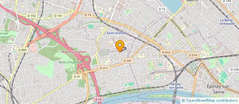 localisation de l'entreprise MONSIEUR ACHRAF BEN AZOUN  ARGENTEUIL