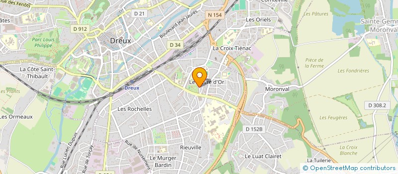localisation de l'entreprise MONSIEUR ACHRAF BENAZZOUZ à DREUX