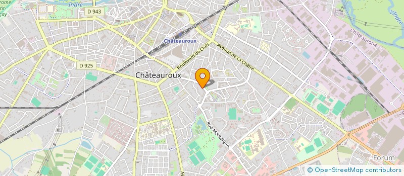 localisation de l'entreprise MONSIEUR ACHRAF BENNANI à CHATEAUROUX