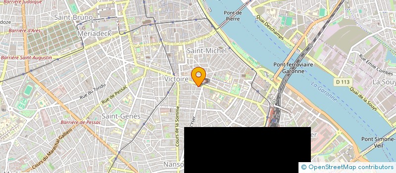 localisation de l'entreprise MONSIEUR ACHRAF BENTALHA  BORDEAUX