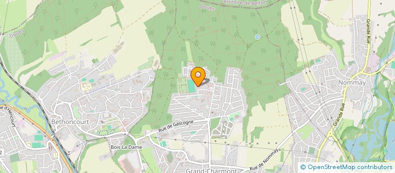 localisation de l'entreprise MONSIEUR ACHRAF BOUCHTAOUI  GRAND-CHARMONT