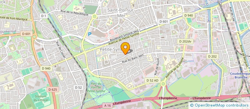 localisation de l'entreprise MONSIEUR ACHRAF CAIDI à DUNKERQUE