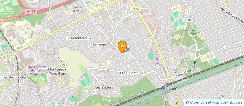 localisation de l'entreprise MONSIEUR ACHRAF CHAIBI BENAMAR à VILLEPINTE
