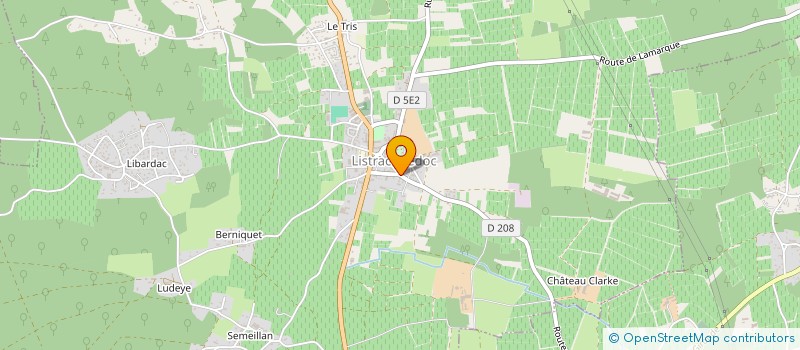 localisation de l'entreprise MONSIEUR ACHRAF CHAKIBI  LISTRAC-MEDOC