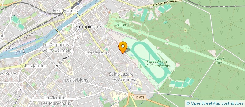 localisation de l'entreprise MONSIEUR ACHRAF DAHMANI  COMPIEGNE