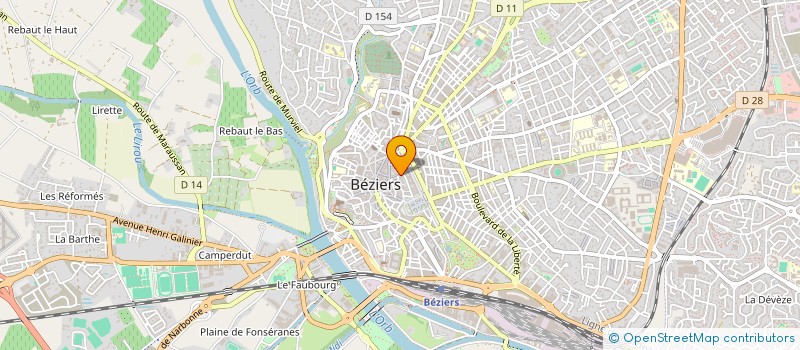 localisation de l'entreprise MONSIEUR ACHRAF EL ALAMI à BEZIERS