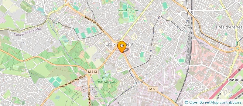 localisation de l'entreprise MONSIEUR ACHRAF EL FARES à MONTPELLIER