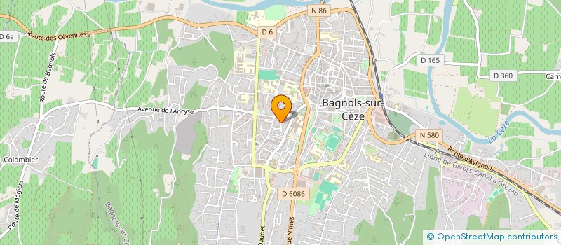 localisation de l'entreprise MONSIEUR ACHRAF EL HAMDAOUI  BAGNOLS-SUR-CEZE