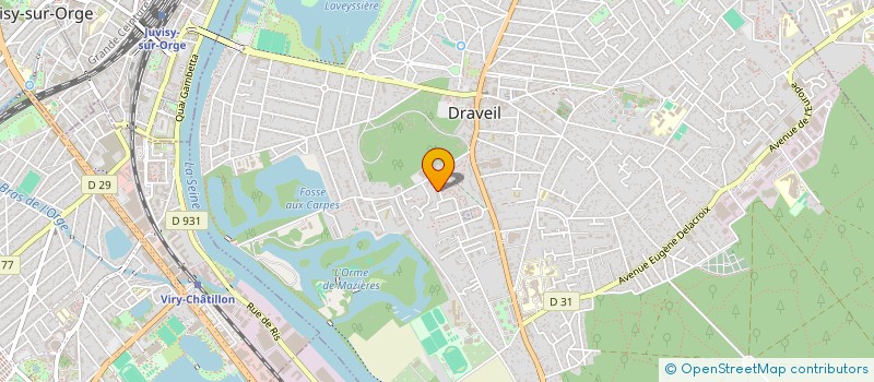 localisation de l'entreprise MONSIEUR ACHRAF EL YAMANI à DRAVEIL