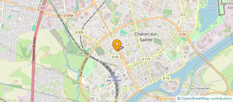 localisation de l'entreprise MONSIEUR ACHRAF GMIZA à CHALON-SUR-SAONE