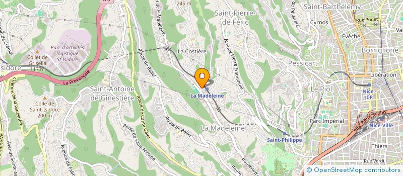 localisation de l'entreprise MONSIEUR ACHRAF GUEZGUEZ à NICE