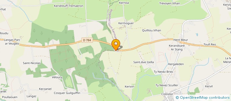 localisation de l'entreprise MONSIEUR ACHRAF HAMDI  LANDUDEC