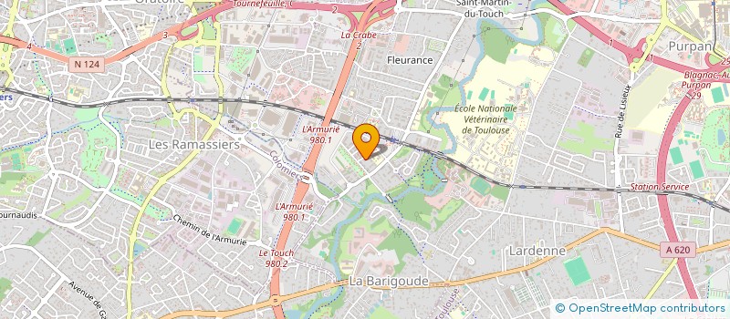 localisation de l'entreprise MONSIEUR ACHRAF HANKARE  TOULOUSE