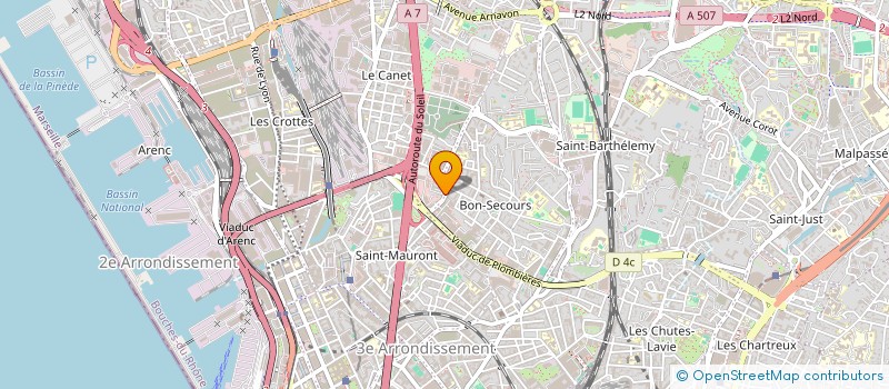 localisation de l'entreprise MONSIEUR ACHRAF HARHAR à MARSEILLE
