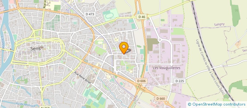 localisation de l'entreprise MONSIEUR ACHRAF HAROUID à SENS