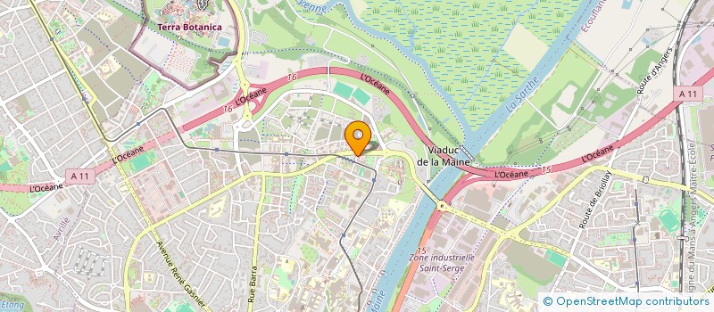 localisation de l'entreprise MONSIEUR ACHRAF HILAL  ANGERS