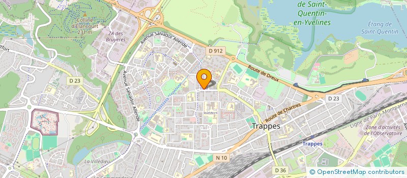 localisation de l'entreprise MONSIEUR ACHRAF JEBALI  TRAPPES