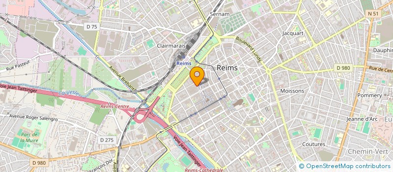 localisation de l'entreprise MONSIEUR ACHRAF KOUBEYBI  REIMS