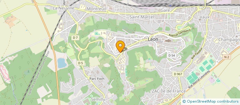 localisation de l'entreprise MONSIEUR ACHRAF LAAJILI à LAON